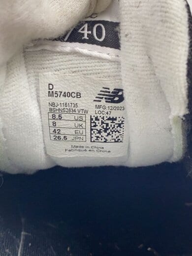 商品画像：M5740/ブラック/26.5cm/BLK 5