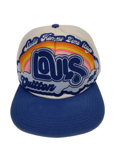 商品画像：Rainbow Cap/--/BLU/無地/メンズ/M8160l// 1