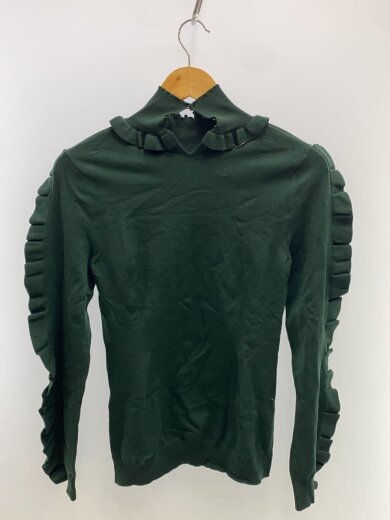 商品画像：ニット・セーター(薄手)/38/カシミア/GRN/無地/FZZ852 9TG/状態考慮 2