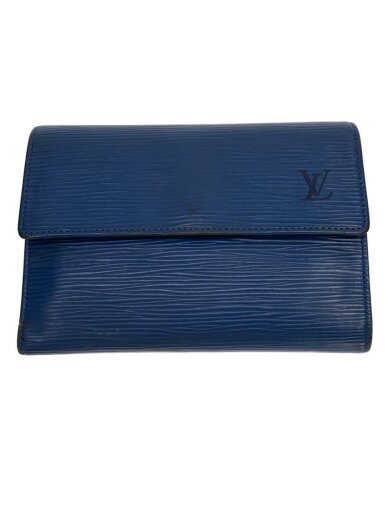 商品画像：ポルト・トレゾール・エテュイ・パピエ_エピ/PVC/BLU/レディース 1