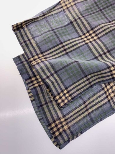 商品画像：半袖シャツ/--/--/GRN/チェック 4