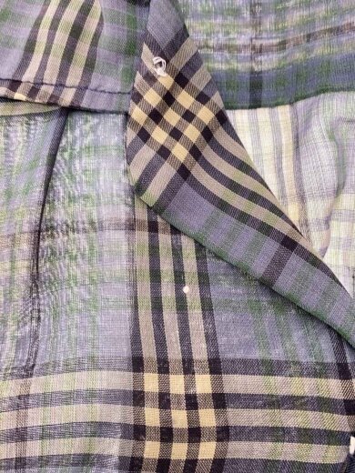 商品画像：半袖シャツ/--/--/GRN/チェック 7