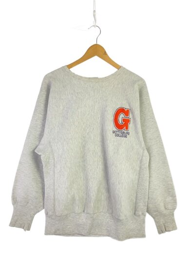 商品画像：スウェット/L/コットン/GRY/90s/MADE IN USA/GETTYSBURG COLLEGE 1