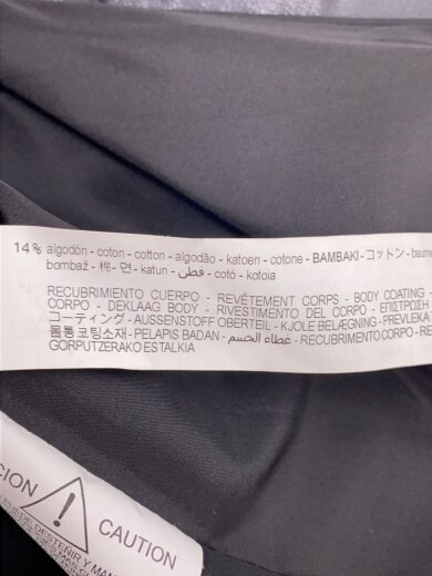 商品画像：シングルライダースジャケット/S/ポリエステル/BLK/無地/3427/405/800 5