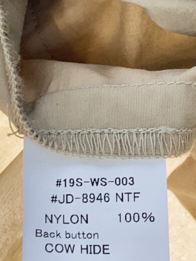 商品画像：ステンカラーコート/42/ナイロン/BEG/19S-WS-003 5