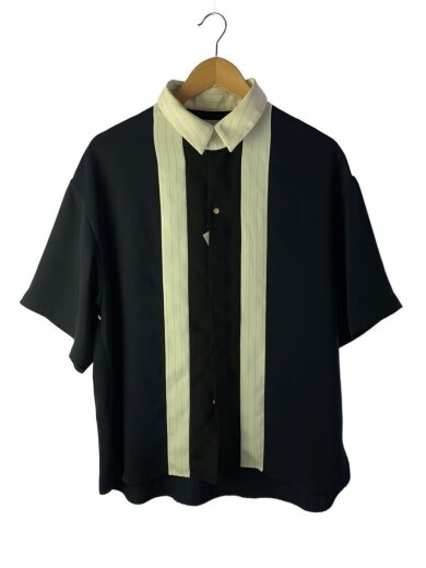 商品画像：半袖シャツ/1/ポリエステル/BLK/23-SS-062B 1