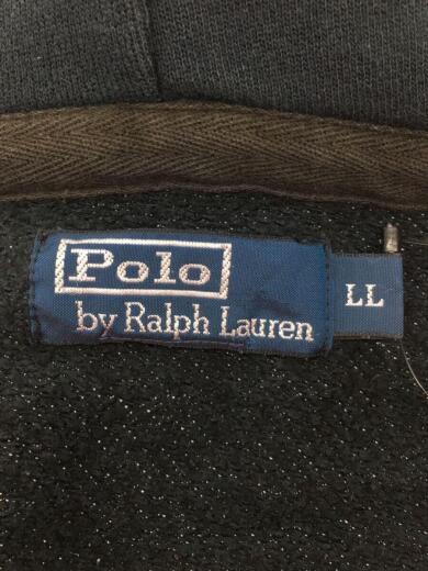 画像：POLO RALPH LAURENパーカー/LL/コットン/BLK/KK-RL-YM35533