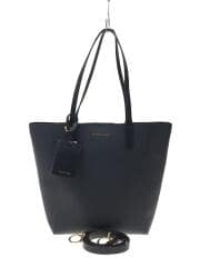 トートバッグ/PENNY MD CONV TOTE/レザー/NVY/無地/30F8GP4T6T