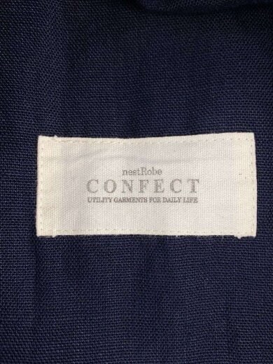 商品画像：テーラードジャケット/日本製/3/リネン/NVY/02141-0035 3