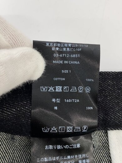 画像：その他ブランドCONZ/コンズ/リジッドカーブデニム/ボトム/1/BLK/3053400016