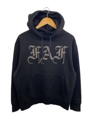 OE LOGO HOODIE/パーカー/L/コットン/BLK/H001