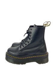 JADON/ジェイドン/ブーツ/8ホール/US7/BLK/レザー