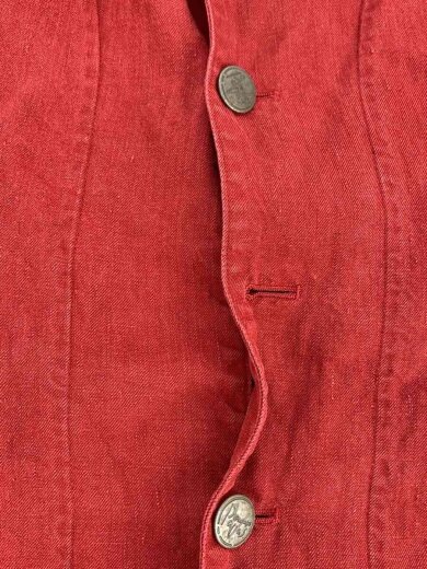 商品画像：シャツジャケット/リネン/RED/D0481FJM007 7