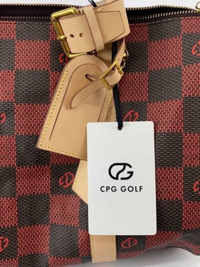 商品画像：BOSTON BAG SMALL/ボストンバッグスモール/レザー/RED/モノグラム/4517-24105 5