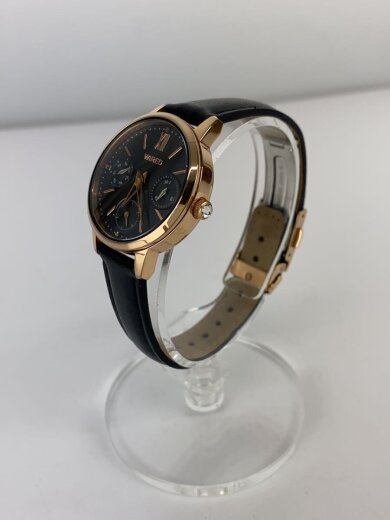 商品画像：クォーツ腕時計/アナログ/BLK/SS/VD75-KLZ0 2