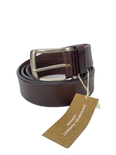 商品画像：ベルト/レザー/BRW/メンズ 1