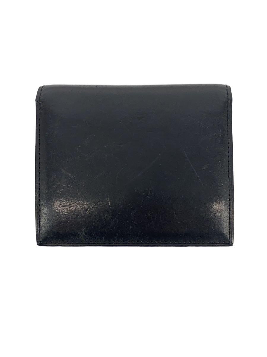 lemma / 2つ折り財布/レザー/BLK/メンズ