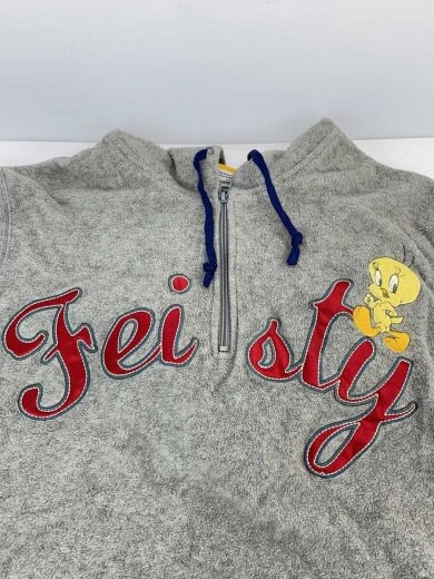 商品画像：パーカー/フリース/Tweety Bird/トゥイーティー/ポリエステル/GRY 8