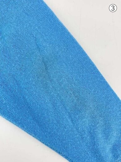 商品画像：ニット・セーター(厚手)/糸巻タグ/Vネック/ワンポイントロゴ/L/BLU 8