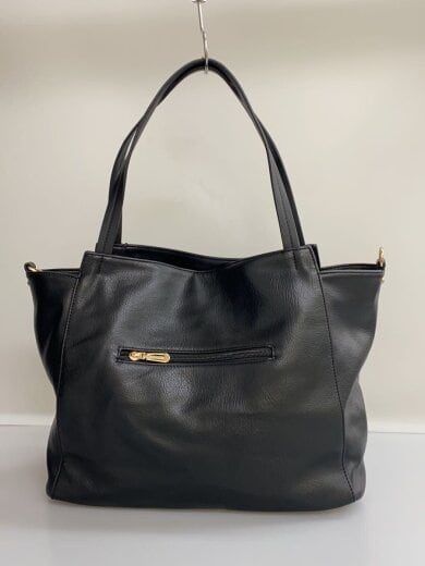 画像：FIRANOバックル付きトートバッグ/ハンドバッグ/BLK3