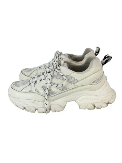 商品画像：ローカットスニーカー/ランクアッパー/厚底/M/WHT 1