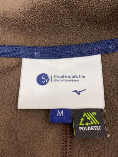 商品画像：マイクロフリースジャケット/POLARTEC/ポーラテック/M/ポリエステル/BRW/B2MCA505 3