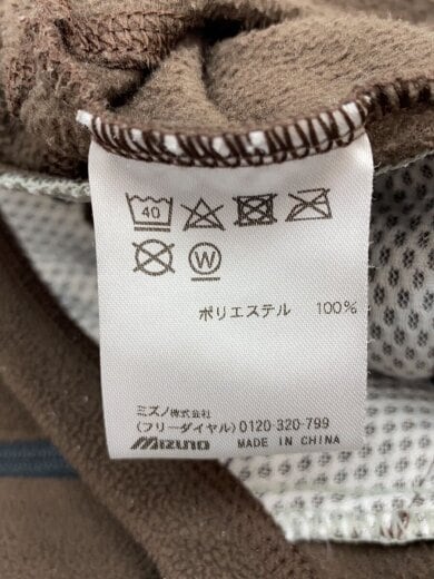 商品画像：マイクロフリースジャケット/POLARTEC/ポーラテック/M/ポリエステル/BRW/B2MCA505 4