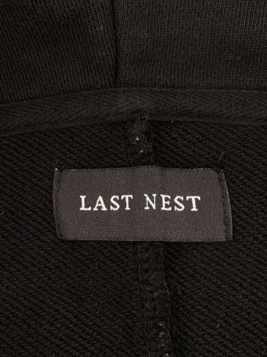 商品画像：STICK EMBROIDERY ZIP HOODIE/スティックエンブロイダリージップフーディー/L/BLK 3