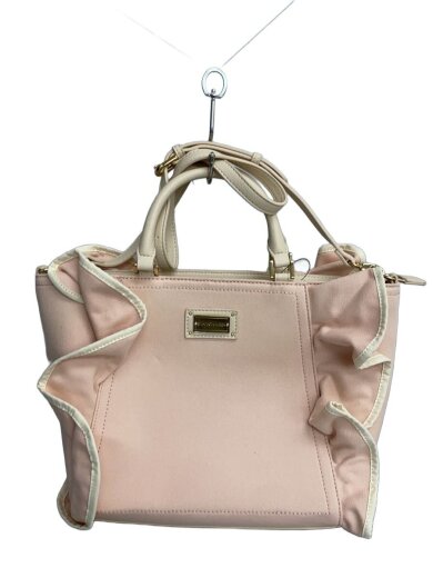 商品画像：パイピングフリルハンドバッグ/2way/ショルダーバッグ/PNK 1