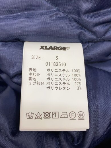 商品画像：18SS/SCRIPT LOGO VARSITY PUFF/スタジャン/S/NVY/01183510 4