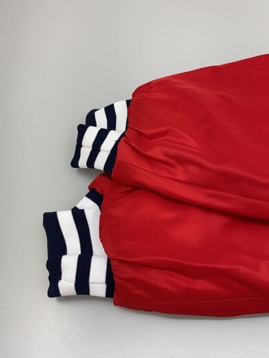 商品画像：18SS/SCRIPT LOGO VARSITY PUFF/スタジャン/S/NVY/01183510 5