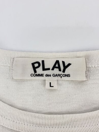 商品画像：LONG SLEEVE LOGO T-SHIRT/ロングスリーブロゴTシャツ/L/WHT/AZ-T259 3