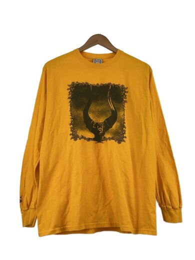商品画像：S＆S/長袖Tシャツ/M/コットン/YLW 1