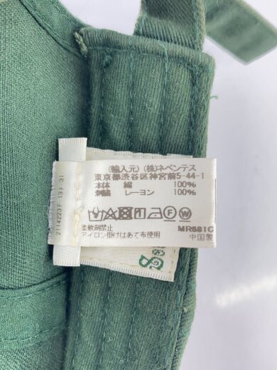 商品画像：キャップ/コットン/GRN/無地/メンズ/2114223F-13F-31 6