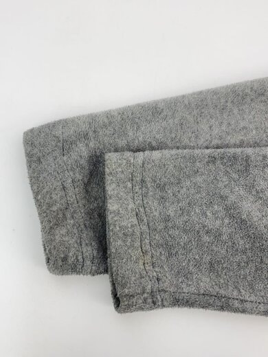 商品画像：90s/ハーフジップ/ロゴ/フリースジャケット/ポリエステル/GRY 5