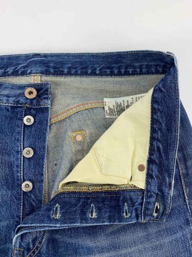 商品画像：ボトム/赤耳/ビッグE/ボタン裏034/カットオフ/33/コットン/IDG/s501xx 3