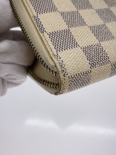 商品画像：ジッピー・ウォレット_ダミエ・アズール/PVC/WHT/総柄/メンズ 7