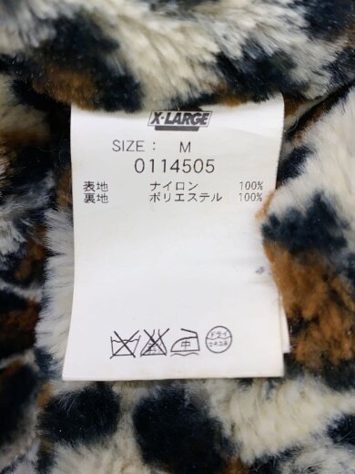 商品画像：コーチジャケット/レオパード/M/ナイロン/BLK/0114505 4