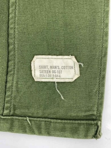 商品画像：OG-107/ユーティリティシャツ/長袖シャツ/14.5/コットン/GRN 4