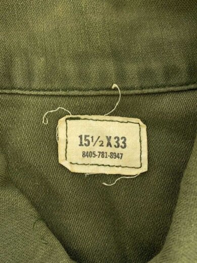 商品画像：70s/半袖シャツ/ワッペン/コットン/KHK 3