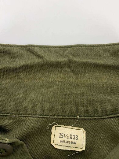 商品画像：70s/半袖シャツ/ワッペン/コットン/KHK 6