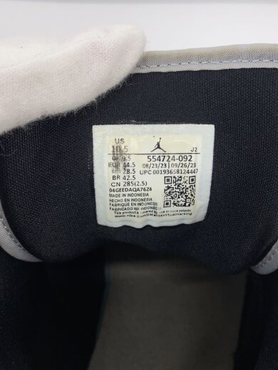 商品画像：AIR JORDAN 1 MID/エアジョーダン1ミッド/28.5cm/GRY 5