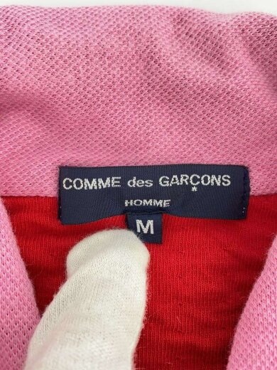 商品画像：AD2004/ポロシャツ/ハーフジップ/M/コットン/PNK/HO-T047 3