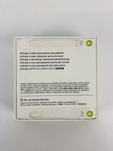 商品画像：イヤホン/AirPods 4/アクティブノイズキャンセリング搭載モデル/MXP93J/A 3