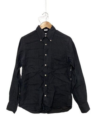 商品画像：長袖シャツ/USA製/リネン/BLK// 1