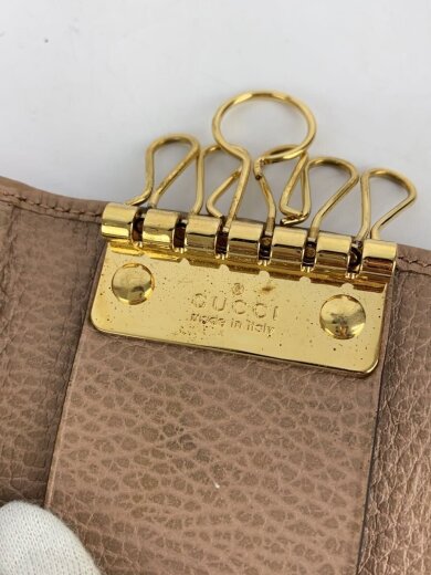 商品画像：キーケース/レザー/BEG/無地/レディース/456118・0959 5