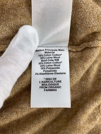 商品画像：MARISANS Sweater/ニット・セーター(薄手)/ウール混/36/BEG/PU0053FA 5