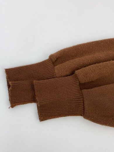 商品画像：カーディガン(薄手)/USA製/L/ウール/BRW// 6