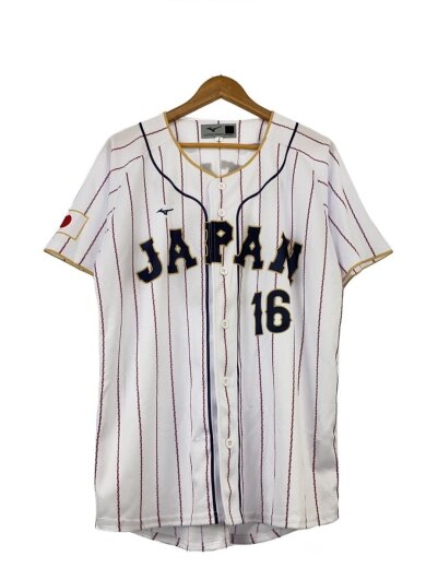 商品画像：2023/WBC/侍ジャパン/大谷翔平/プリントユニフォーム/WHT// 1