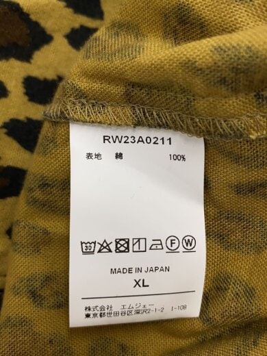 商品画像：R9 LEOPARD SHIRT/長袖シャツ/XL/CML/レオパード/RW23A0211 4